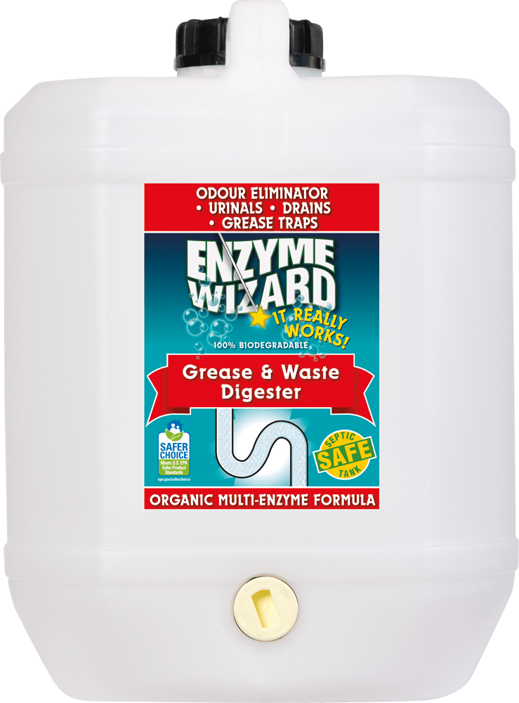 Grease & Waste Digester 10 Litres Enzyme Wizard