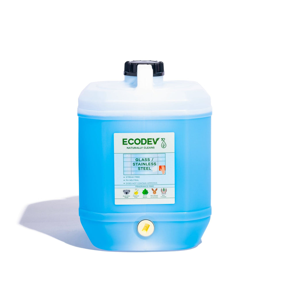Ecodev Glass & Stainless Steel Cleaner 20 Litre