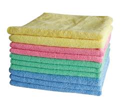 Microfibre Cloth - Colour Coded 10 Pack