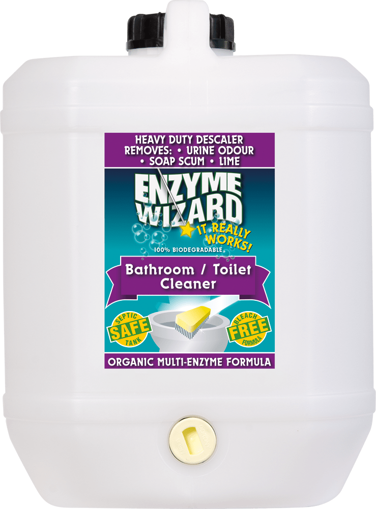 Bathroom / Toilet Cleaner 10 Litres Enzyme Wizard