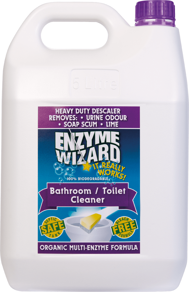 Bathroom / Toilet Cleaner 5 Litres Enzyme Wizard