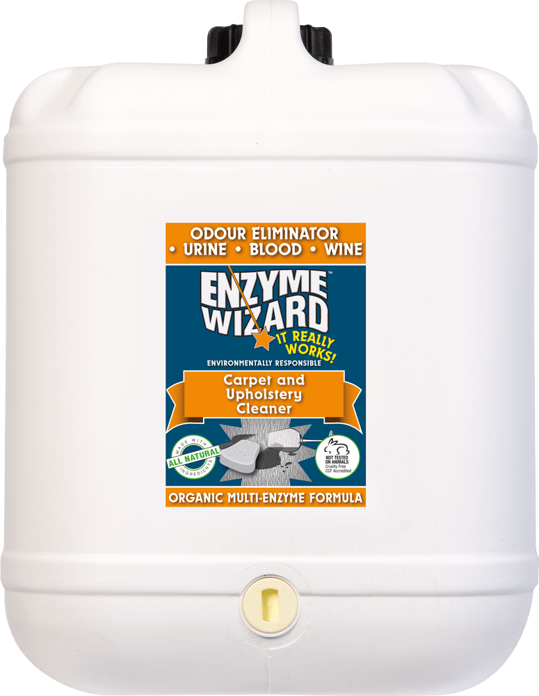 Enzyme Wizard Carpet and Upholstery Cleaner 20 Litres