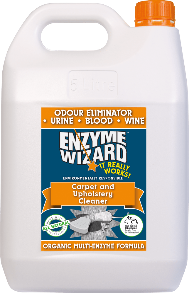 Enzyme Wizard Carpet and Upholstery Cleaner 5 Litres