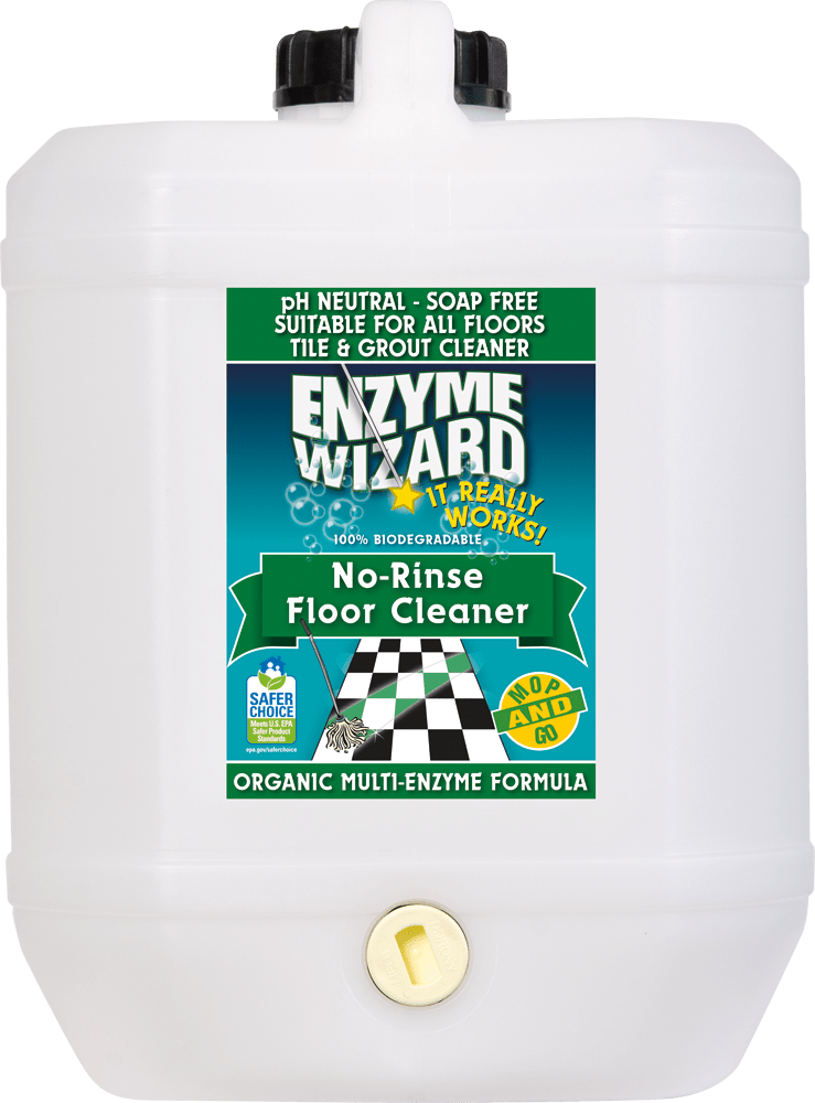 No Rinse Floor Cleaner 10 Litres Enzyme Wizard