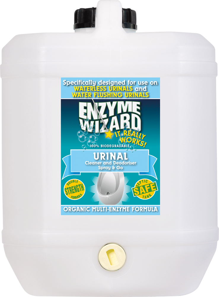 Urinal Cleaner & Deodoriser 10 Litres Enzyme Wizard