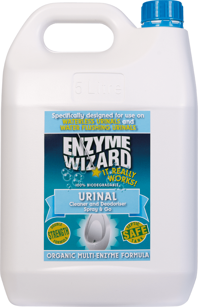 Urinal Cleaner & Deodoriser 5 Litres Enzyme Wizard