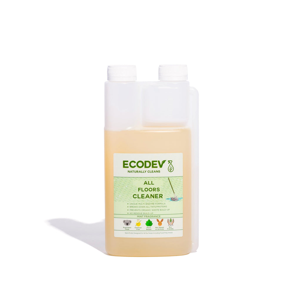 Ecodev All Floors Cleaner 1 Litre Twin